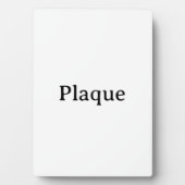 Create Your Own Simple Custom 5''x7'' Wipe Clean  フォトプラーク (正面)