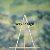 Create Your Own Simple Custom Design 24" x 36" アクリルサイン (ニュートラル)