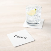 Create Your Own Simple Custom Diamond ペーパーコースター (インサイチュ)