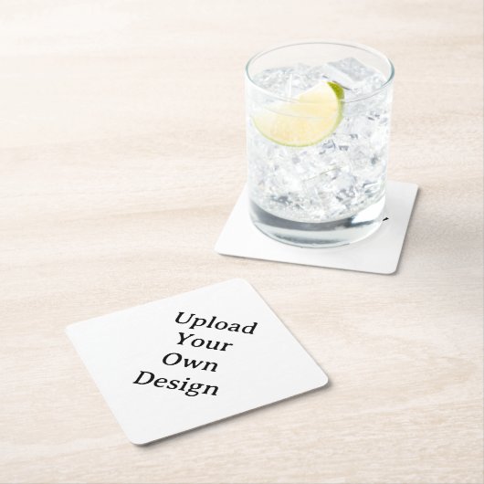 Create Your Own Simple Custom Diamond ペーパーコースター (インサイチュ)