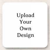 Create Your Own Simple Custom Hard plastic  コースター (正面)