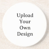 Create Your Own Simple Custom Sandstone コースター (正面)