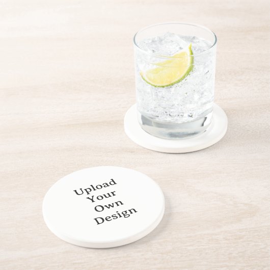 Create Your Own Simple Custom Sandstone コースター (側面)