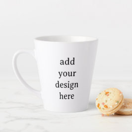 Create Your Own Simple Custom Small Latte Mug  カフェラテマグ