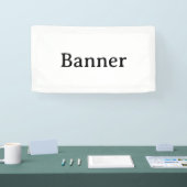 Create Your Own Simple Custom Vinyl 1.6' x 3'   横断幕 (トレードショー)