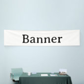 Create Your Own Simple Custom Vinyl 2.5' x 12' 横断幕 (トレードショー)