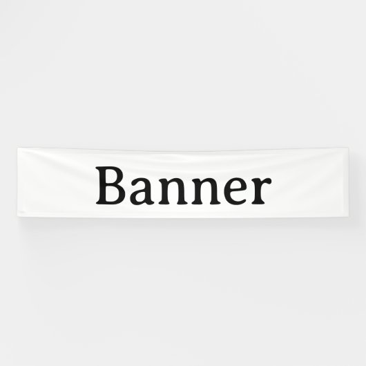 Create Your Own Simple Custom Vinyl 2.5' x 12' 横断幕 (横)