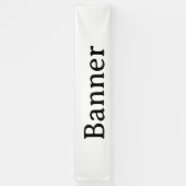 Create Your Own Simple Custom Vinyl 2.5' x 12' 横断幕 (縦)