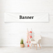 Create Your Own Simple Custom Vinyl 2.5' x 12' 横断幕 (インサイチュ)