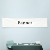 Create Your Own Simple Custom Vinyl 2.5' x 12' 横断幕 (トレードショー)