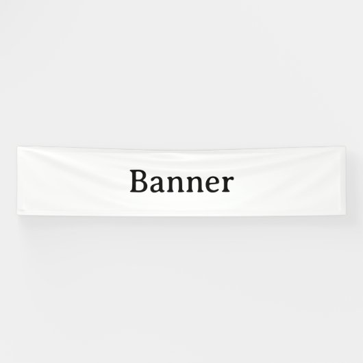 Create Your Own Simple Custom Vinyl 2.5' x 12' 横断幕 (横)