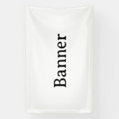 Create Your Own Simple Custom Vinyl 2.5' x 4' 横断幕 (縦)