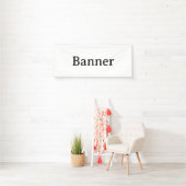 Create Your Own Simple Custom Vinyl 2.5' x 6' 横断幕 (インサイチュ)