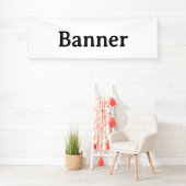 Create Your Own Simple Custom Vinyl 2.5' x 8'  横断幕 (インサイチュ)