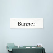 Create Your Own Simple Custom Vinyl 2.5' x 8'  横断幕 (トレードショー)