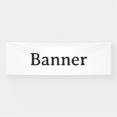 Create Your Own Simple Custom Vinyl 2.5' x 8'  横断幕 (横)