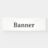 Create Your Own Simple Custom Vinyl 2.5' x 8' 横断幕 (横)