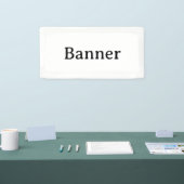 Create Your Own Simple Custom Vinyl 2' x 1' 横断幕 (トレードショー)