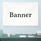 Create Your Own Simple Custom Vinyl 4' x 6' 横断幕 (トレードショー)