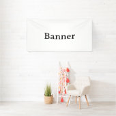 Create Your Own Simple Custom Vinyl 4' x 8' 横断幕 (インサイチュ)