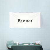 Create Your Own Simple Custom Vinyl 4' x 8' 横断幕 (トレードショー)