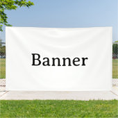 Create Your Own Simple Custom Vinyl 6' x 10' 横断幕 (外側)