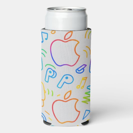 Create Your Own Simple personalized Trending スリム缶クーラー (Seltzer裏面)
