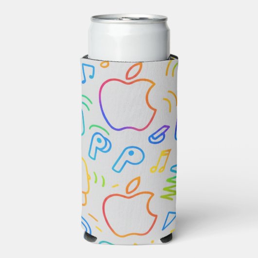 Create Your Own Simple personalized Trending スリム缶クーラー (Seltzer正面)