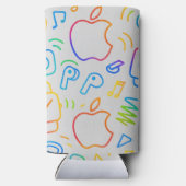 Create Your Own Simple personalized Trending スリム缶クーラー (裏面)