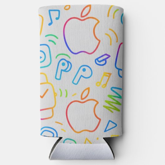 Create Your Own Simple personalized Trending スリム缶クーラー (正面)