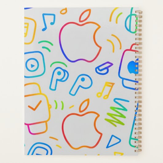 Create Your Own Simple personalized Trending プランナー手帳 (裏面)