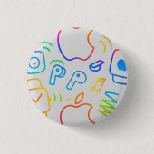 Create Your Own Simple personalized Trending 缶バッジ (正面)