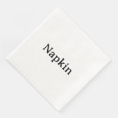 Create Your Own Simple Standard Dinner Paper (コーナー)