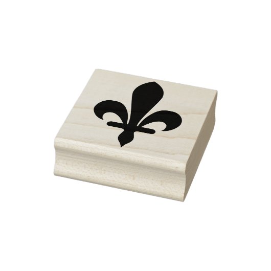 Create Your Own Single Stem Fleur De Lis ラバースタンプ (スタンプ)