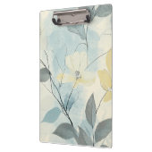 Create Your Own Soft Yellow Flowers Minimalist クリップボード (左)