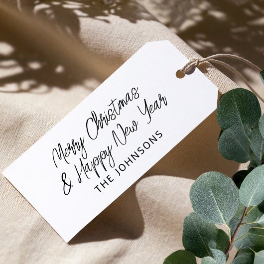 Create Your Own Stylish Script Christmas Greetings ラバースタンプ