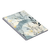 Create Your Own Summer Hills Floral Minimalist ノートブック (右側)