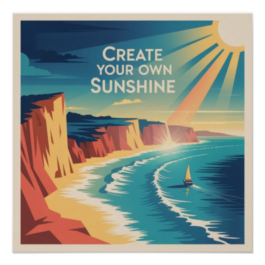 Create Your Own Sunshine ポスター (正面)