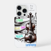 Create your own symphony  iPhoneケース (裏面)