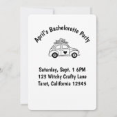 Create Your Own Tarot Mystic Celestial Moon Magic 招待状 (裏面)