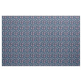 Create Your Own Teal Pink Gold Large Leafy Dots ファブリック (ヤード)