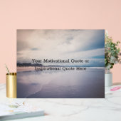 Create Your Own Text Inspirational Motivational アクリルサイン (ウェディング)