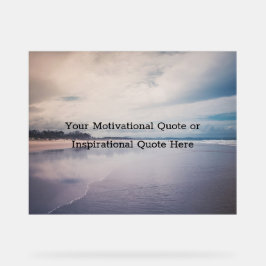 Create Your Own Text Inspirational Motivational アクリルサイン