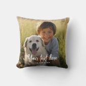 Create Your Own Text Photo  クッション (正面)