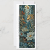 Create Your Own Tropical Cheetah Bookmark Card (正面)