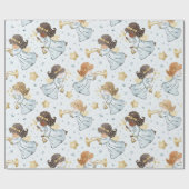 Create Your Own Trumpeting Angels ラッピングペーパー (フラット)