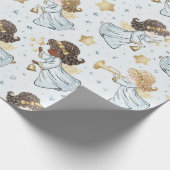 Create Your Own Trumpeting Angels ラッピングペーパー (角)