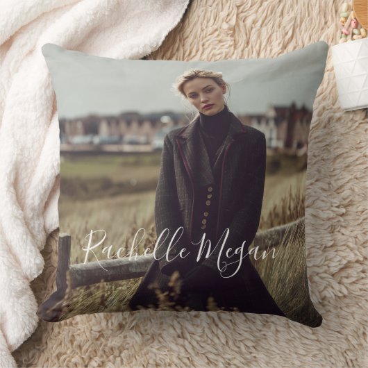  Create your own unique cute  modern photo pillows クッション (ブランケット)