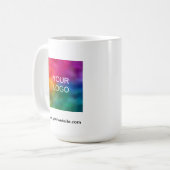Create Your Own Upload Logo Here Promotional コーヒーマグカップ (正面左)