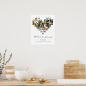 Create Your Own Valentines Day Photo Collage ポスター (キッチン)